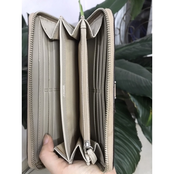 Ví dài cầm tay da thật - used bags
