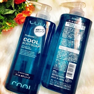 ( có mã giảm 10k )Sữa tắm nam Cool body soap của Nhật ( 600ml)