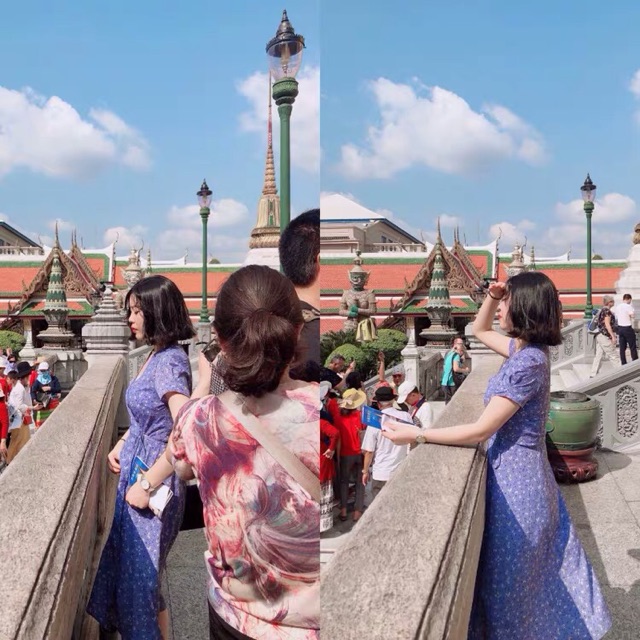 (1,5kg) Váy hanbok xẻ tà hàng quảng châu | BigBuy360 - bigbuy360.vn