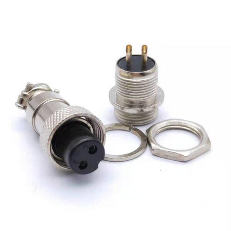 Ổ Cắm Chuyển Đổi Gx12 Đầu Đực 12mm Sang Đầu Cái 2 / 3 / 4 / 5 / 6 Pin Loại VNK2
