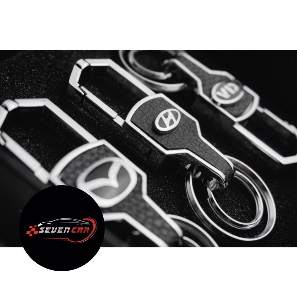 Móc chìa khóa logo theo hãng xe hyundai - toyota - kia - mazda - ford - chevrolet - honda - nissan - sevencar