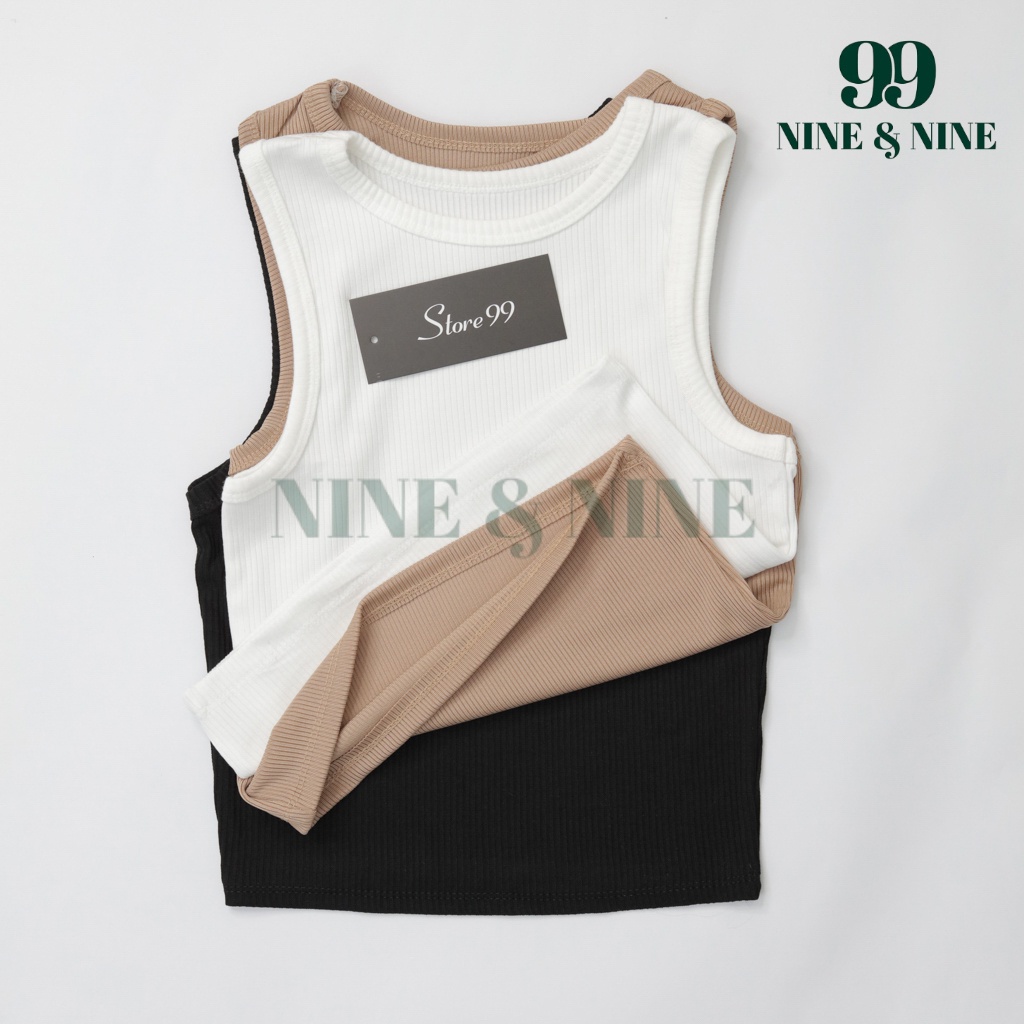 Áo Ba Lỗ Nữ 🌺SALE🌺 Áo Croptop đen trắng Thun Body chất liệu nhập khẩu cao cấp Nhiều Màu Dáng Ôm Siêu Đẹp