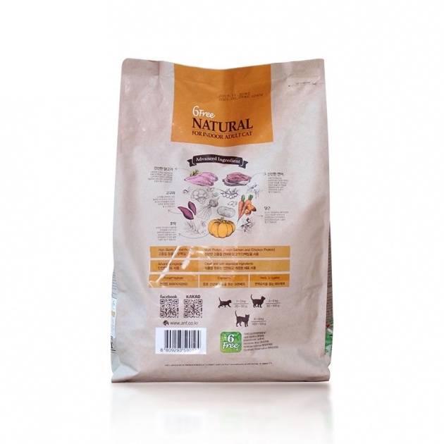 [BAO 6KG] Hạt ANF 6Free Natural For Indoor Cat - Thức Ăn Hạt Hữu Cơ CAO CẤP Cho Mèo