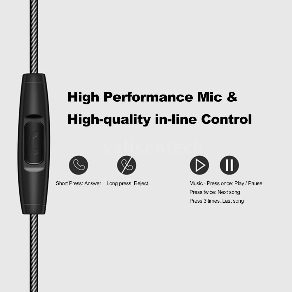 Tai nghe thể thao nhét tai có dây FONGE W3 3,5 mm kèm phụ kiện tiện lợi | BigBuy360 - bigbuy360.vn