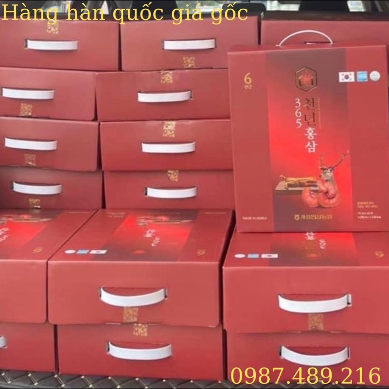 60 gói x 70ml Nước Hồng Sâm Linh chi Nhung Hươu