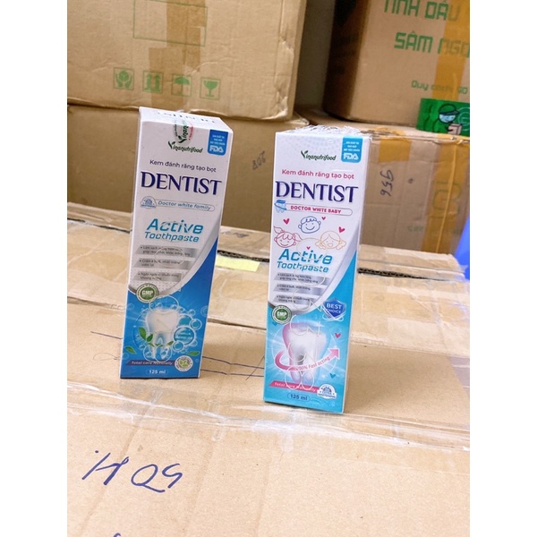 Kem đánh răng tạo bọt Dentist chính hãng