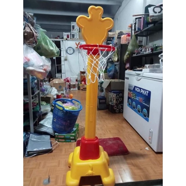 Bộ khung thành bóng rổ, bóng đá 2in1