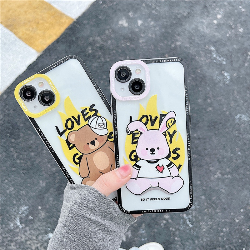 Ốp Điện Thoại Trong Suốt In Hình Bảng Phấn Cho Iphone 13Pro s/6splus/7/7plus/8/8plus/x/xr/xs/11/12/13/pro/max/plus/promax