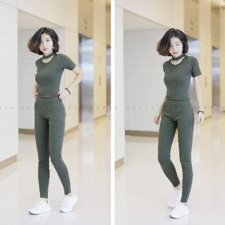 Combo 2 quần legging lưng liền AGE2X được chọn mẫu