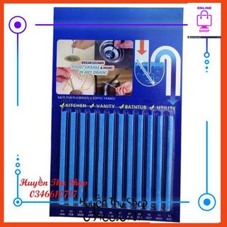12 que thông cống thông tắc bồn rửa bát