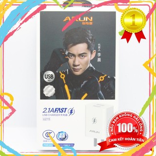 [Free Ship- Xả Kho] Củ sạc arun U215 (2 cổng USB)