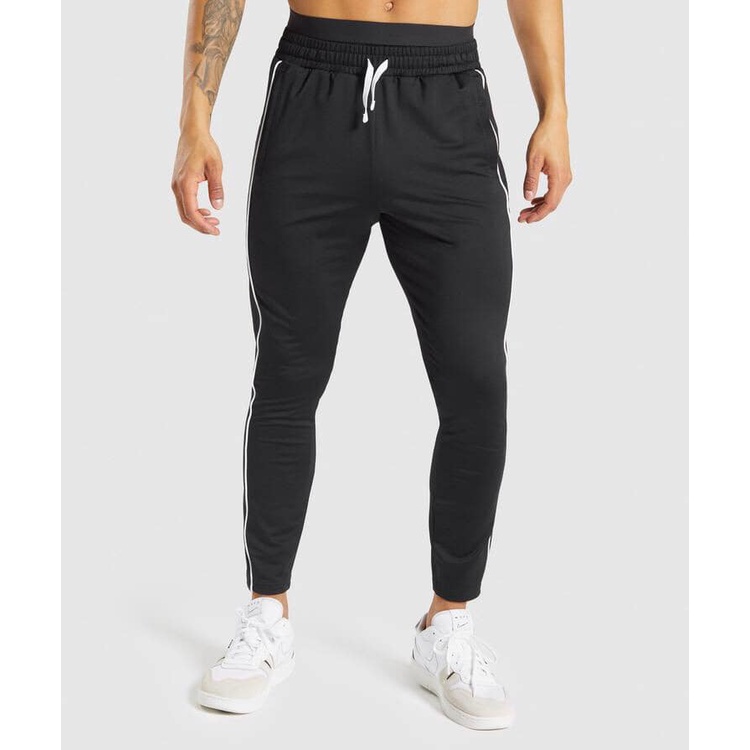Quần Dài Nam Tập Gym gymshark 2 sọc thể thao năng động