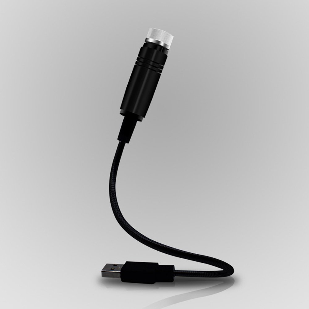 Đèn LED chiếu sao trang trí xe hơi tích hợp lỗ cắm usb
