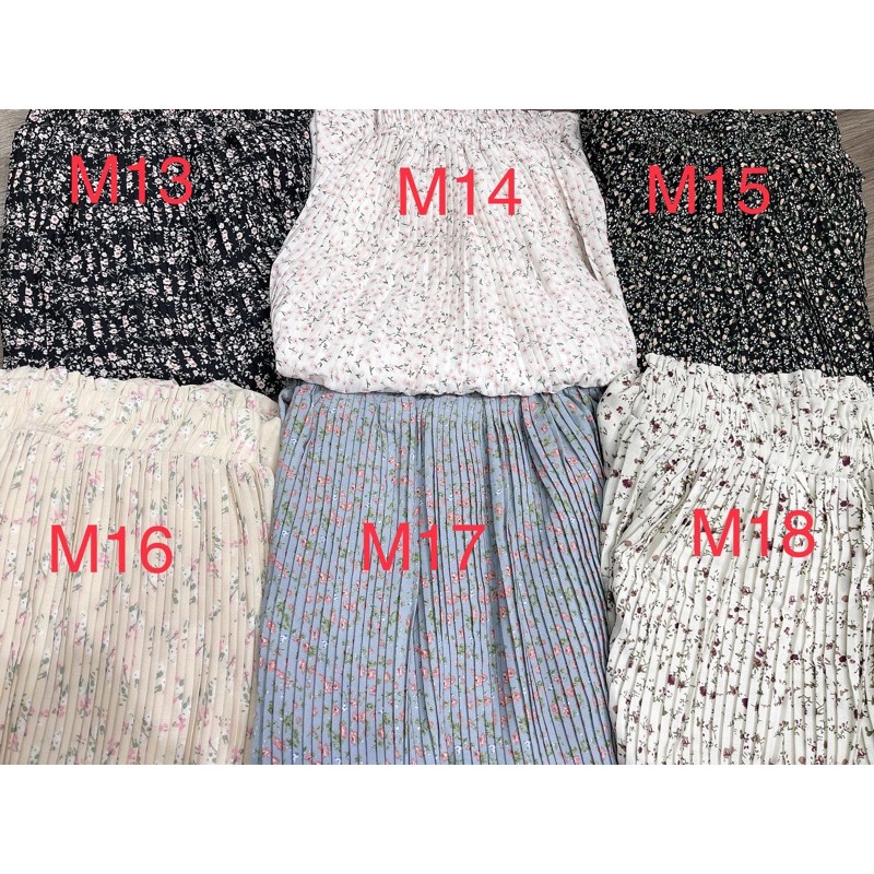 Chân váy hoa nhí/Chân váy hoa vintage chiffon | BigBuy360 - bigbuy360.vn