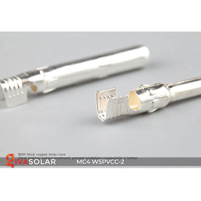 Cặp Jack MC4 GIVASOLAR MC4 DC 1000V  chuyên dụng nối tấm pin năng lượng mặt trời