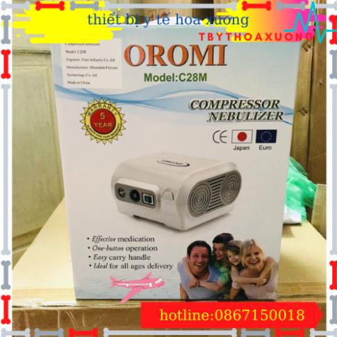 Máy Xông Mũi Họng OROMI C28M BH 5 NĂM