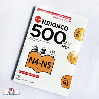 Sách Shin Nihongo 500 Câu Hỏi N4-5