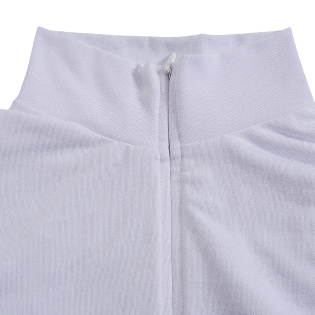 Áo Croptop Tay Ngắn Phối Khoá Kéo