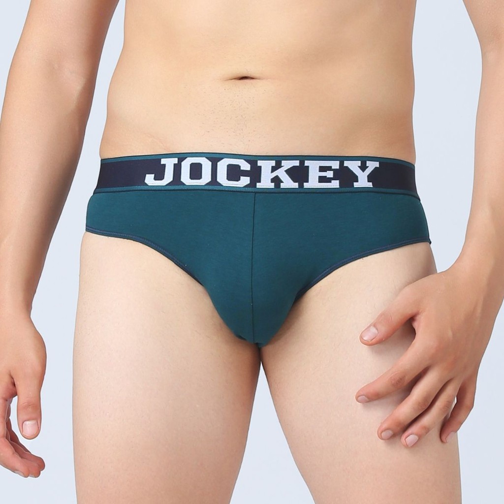 Quần Lót Nam Jockey Tam Giác Bản To Thun Cotton Bamboo Kháng Khuẩn Thoáng Khí - JUMB0417