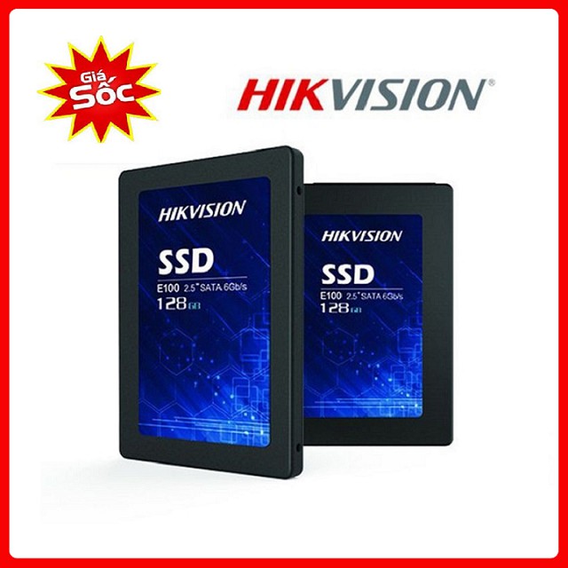 Ổ cứng SSD Hikvision 128Gb E100N Sata 3 Chính Hãng