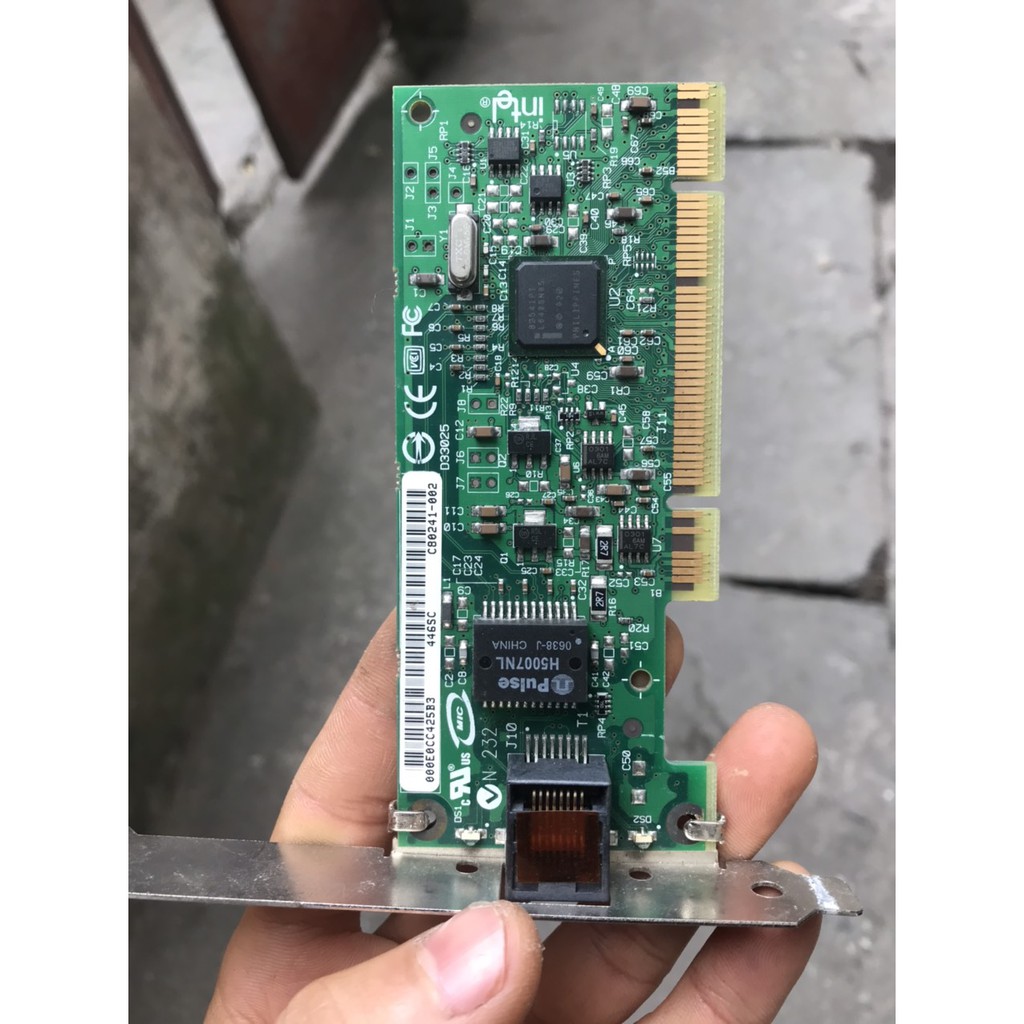 Card lan mạng 1Gbps 1000Mbps PCI x1 máy tính để bàn 1 2 gb cổng port mã