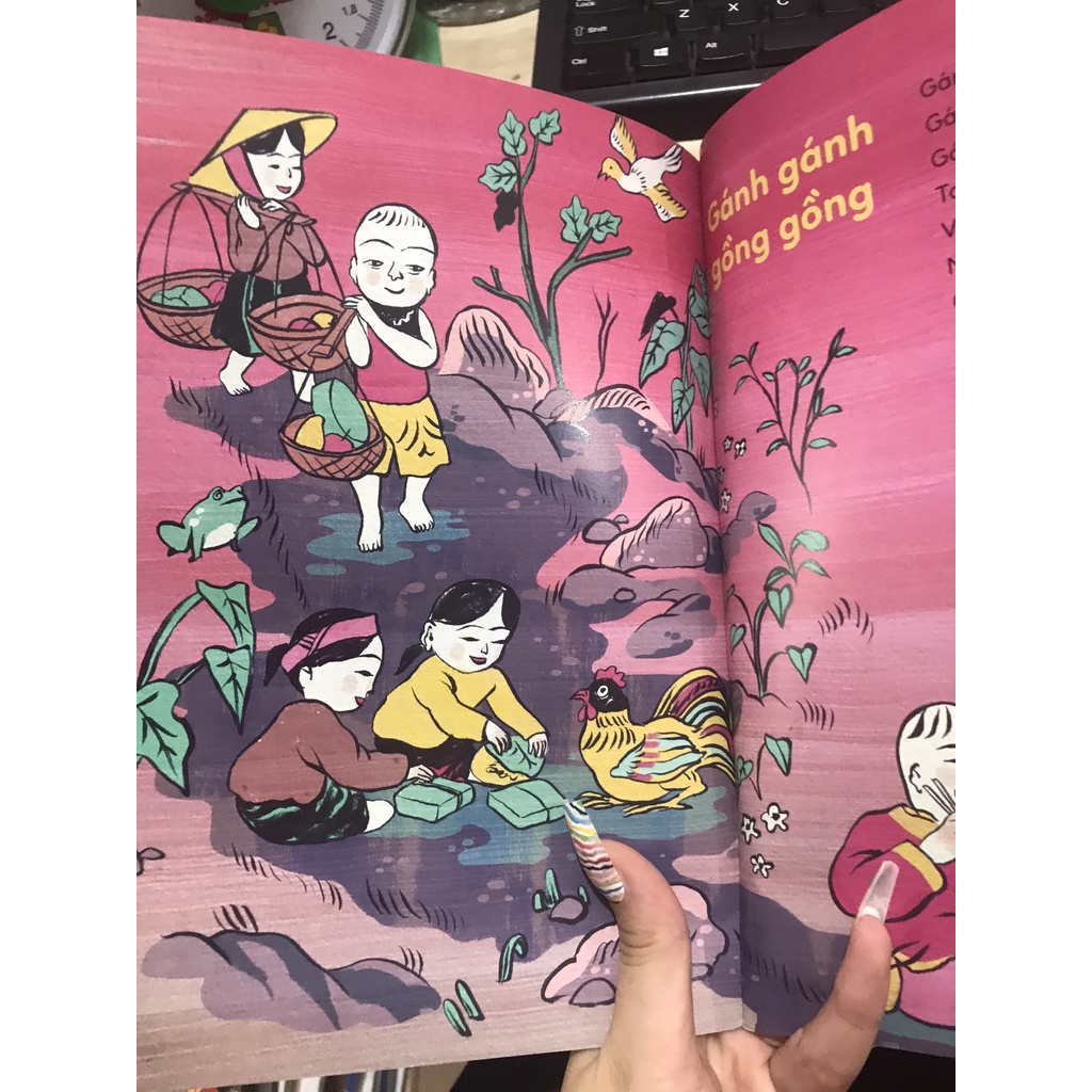 Sách - Đồng dao cho bé : Chi Chi Chành Chành