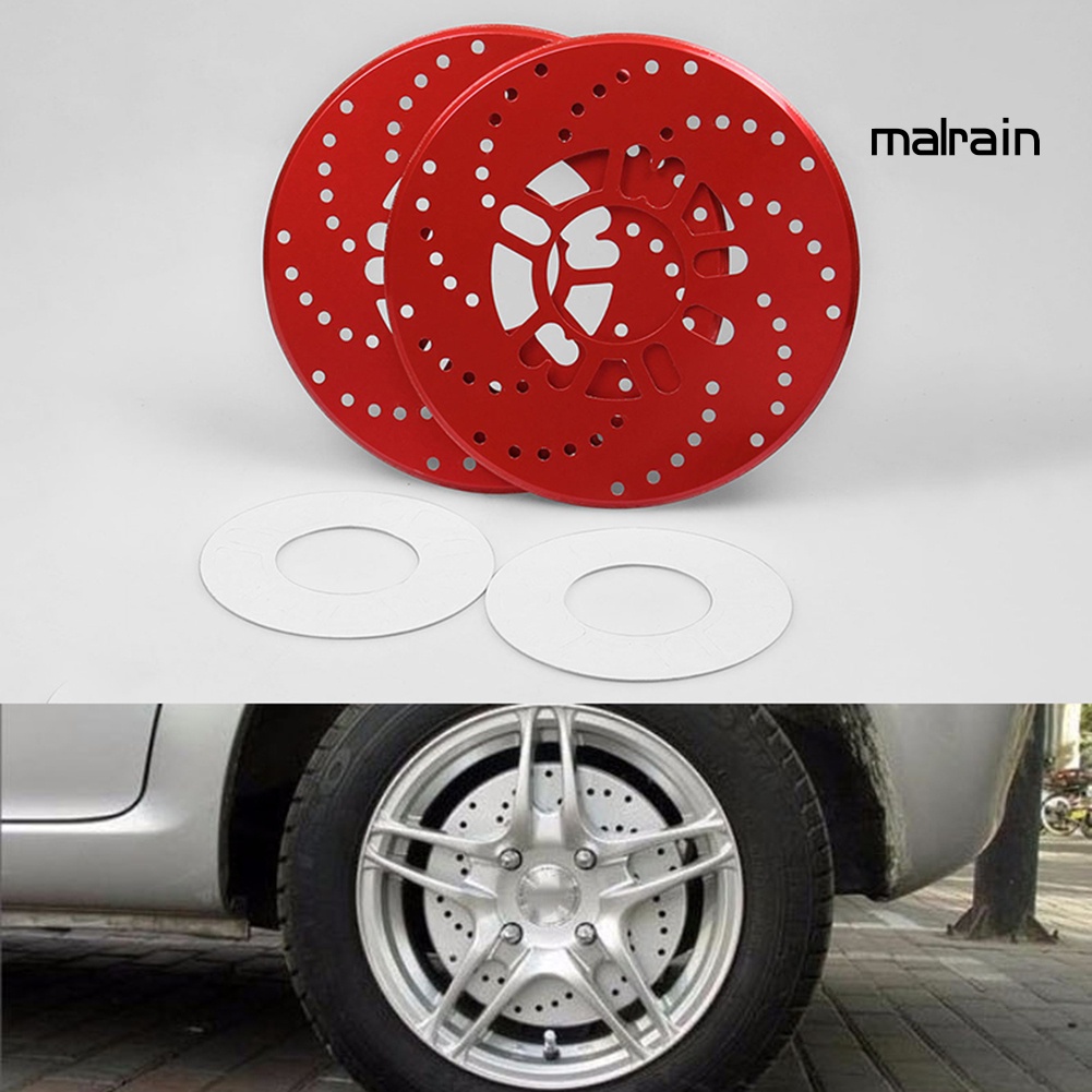 Set 2 Phụ Kiện Trang Trí Má Phanh Xe Ô Tô