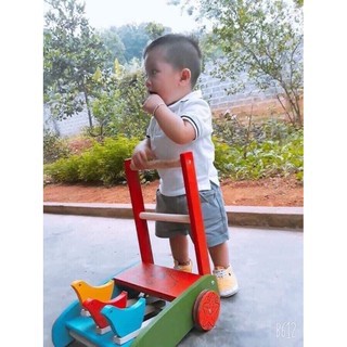 XE GÀ TẬP ĐI - XE TẬP ĐI GỖ HÌNH CON GÀ CHO BÉ
