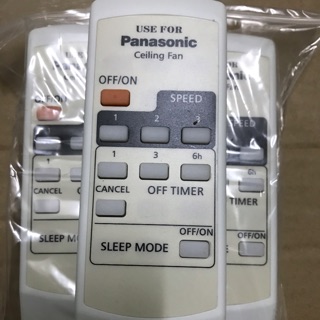 Điều khiển quạt trần Panasonic 4 cánh