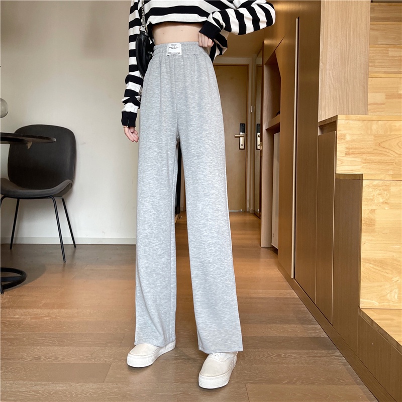 SUXI Quần ống rộng thiết kế mới phong cách Hàn Quốc thời trang mùa thu dành cho nữ