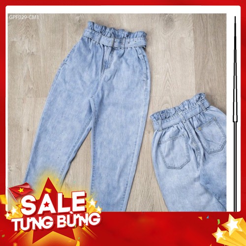 -Hàng nhập khẩu  QUẦN JEAN NỮ BAGGY JEAN + DÂY LƯNG XỊN MỚI NHẤT S,M,L Liên hệ mua hàng  084.209.1989