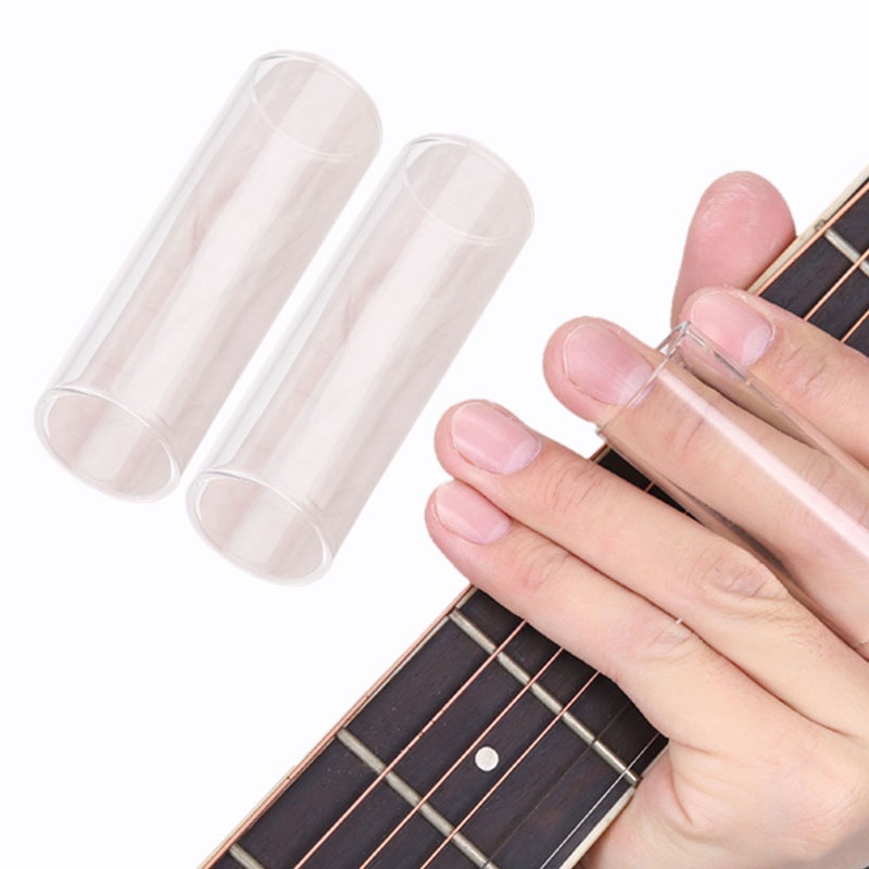 1x Nắp Trượt Perspex Đeo Ngón Tay Chơi Đàn Guitar