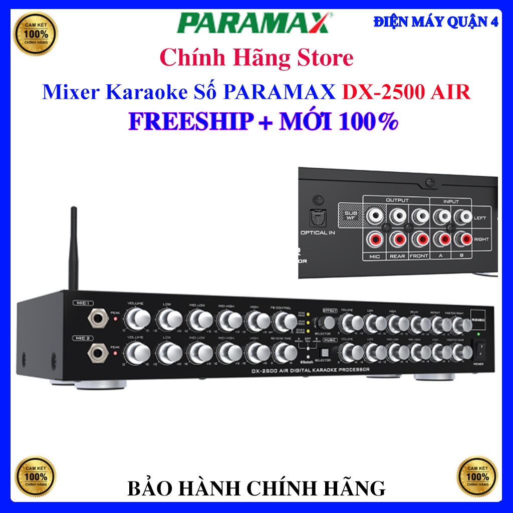 Mixer Karaoke Số PARAMAX DX-2500 AIR
