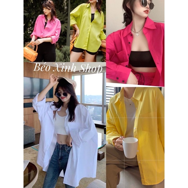Áo Sơ Mi Hot Tren Hình thật shop chụp  Thời Trang  Béo Xinh  55-80kg  Bigsize  Kiểu Dáng Đẹp Diện  Cực Thích