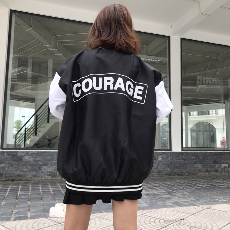 Áo khoác dù bomber nam nữ in hình chữ F áo gió 2 lớp Fom rộng unisex oversize đến 70kg chất vải mero sịn mềm mịn TA 9988