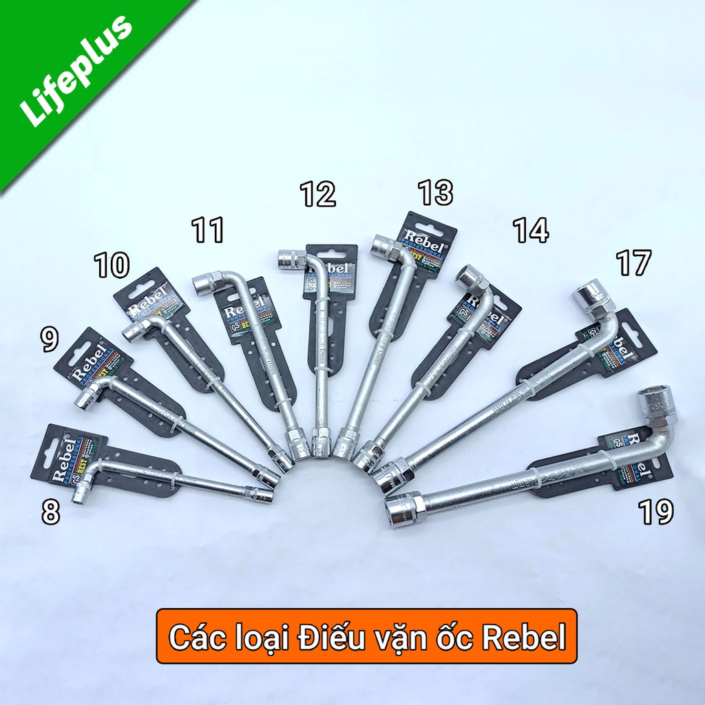 Cờ lê điếu 2 đầu - Cần điếu sửa xe