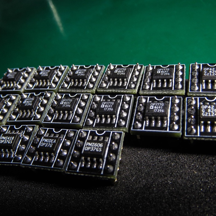 Opamp khuếch đại âm thanh nhiều loại OPA2107 , OPA2604 , OP37 vv..vvv.