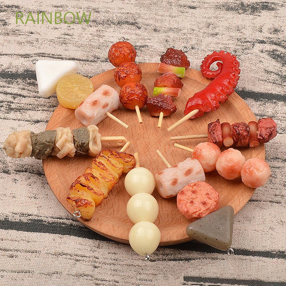 Mô hình món ăn mini dễ thương để trang trí nhà búp bê