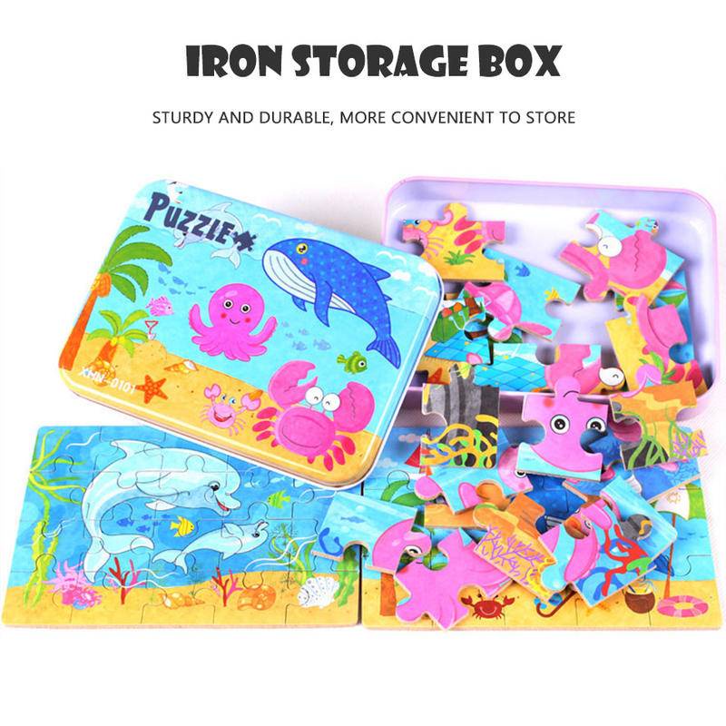Bộ Đồ Chơi Xếp Hình Bằng Gỗ 4 Trong 1 2 3 Tuổi Độc Đáo Thú Vị Cho Bé