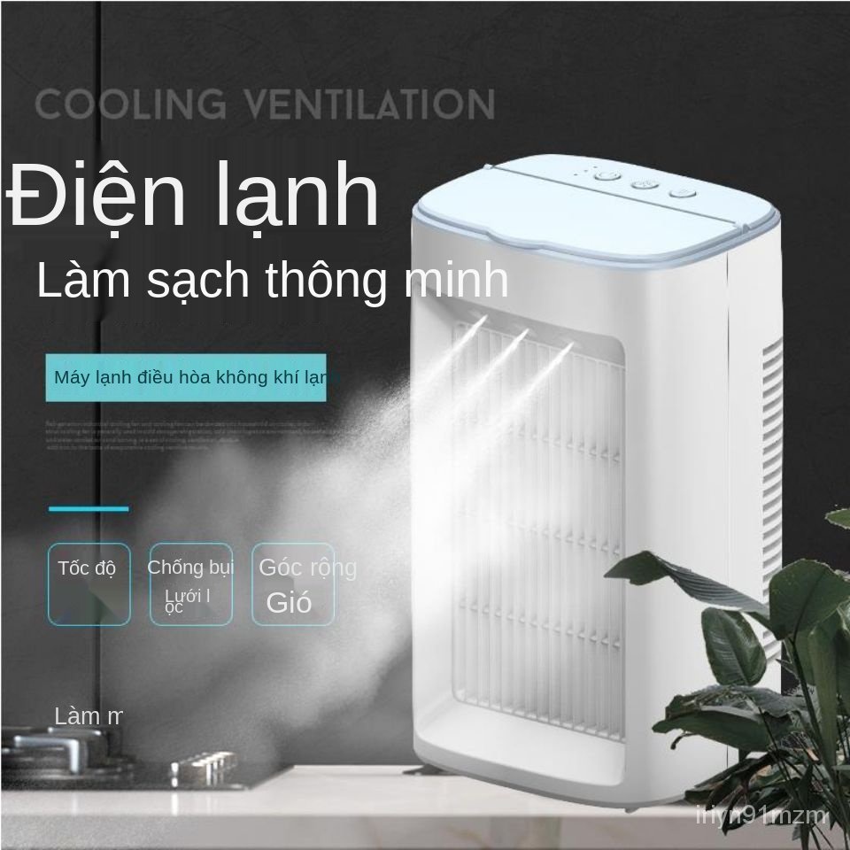 2021Mới Quạt Làm Mát Mini Gia Đình Quạt Điều Hòa Không KhíUSBNhỏ Làm Mát Không Khí Quạt Hơi Văn Phòng Ký Túc Xá Làm Lạnh