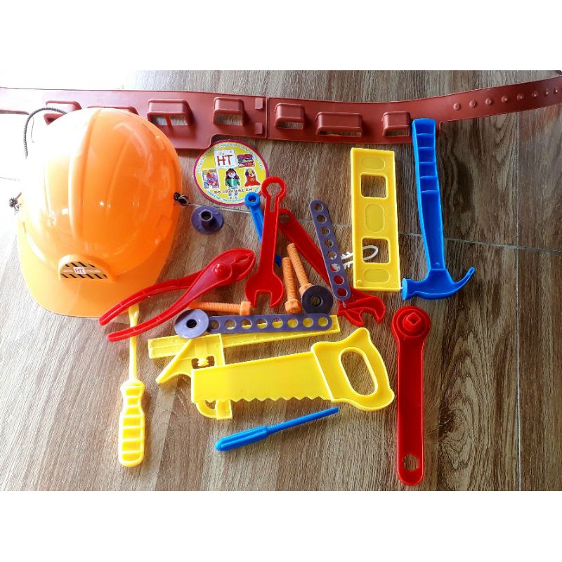 Sét đồ chơi Đồ dùng kỹ Sư bằng nhựa sản xuất tại Việt Nam
