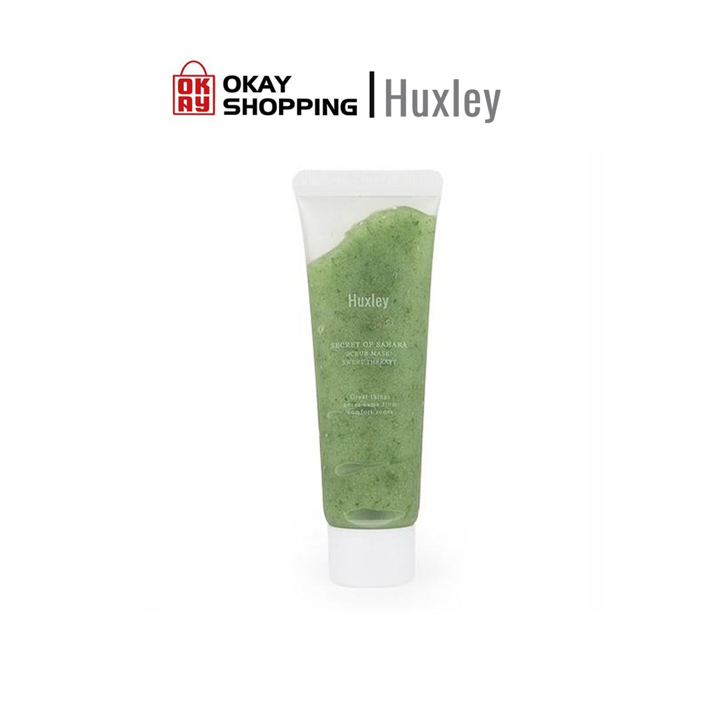 Tẩy da chết cơ học Huxley chiết xuất xương rồng Huxley Scrub Mask Deluxe (30g)