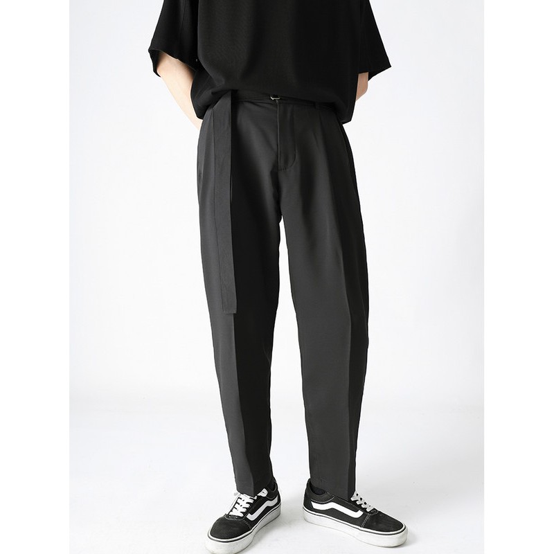 quần baggy nam quần baggy âu nam kèm đai- quần baggy giá rẻ kiểu dáng unisex - BOX SHOP 333