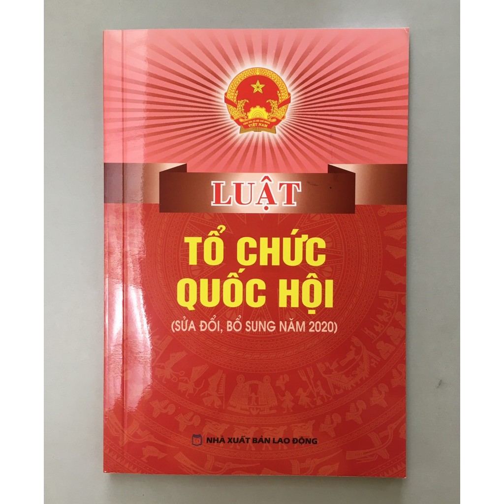 Sách - Luật Tổ Chức Quốc Hội (Tái bản 2020)