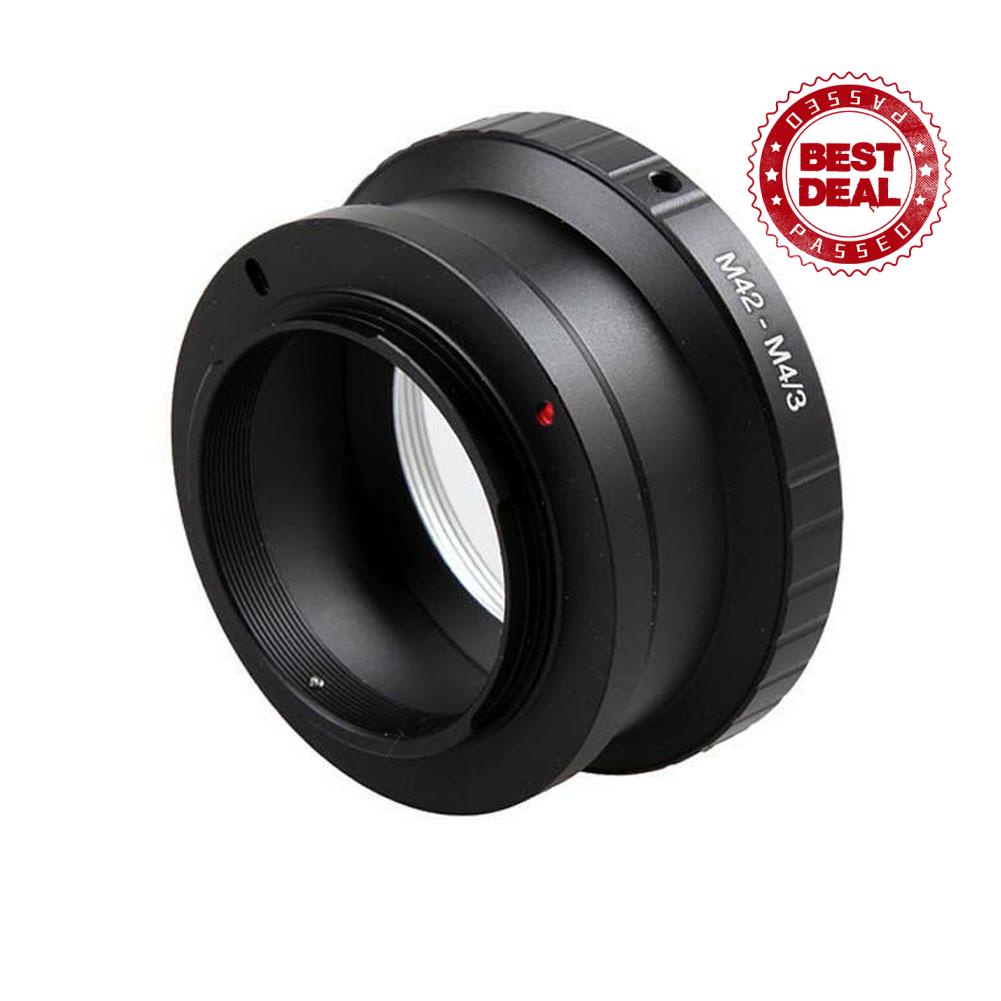 Vòng chuyển đổi ống kính m42 micro sang m4 / 3 4 / 3 ep1 epl1 ep3 epl3 g1 gf1 epl2 m42-m43 gh n2g1 tiện lợi