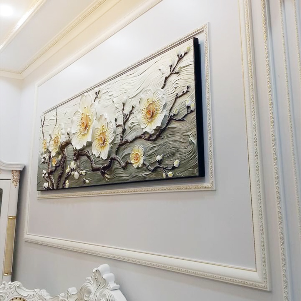 Phào chỉ tường, nẹp chỉ nhựa ps 2cm hoa văn vàng