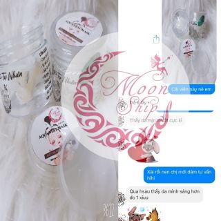 Mặt bạ ngủ Mochi Sleeping Pack Moon Ship Handmade