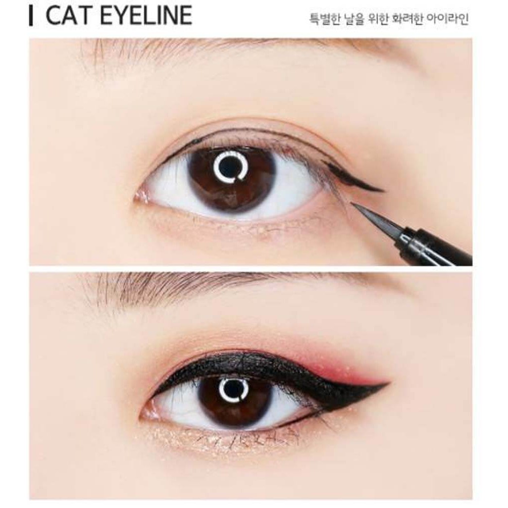 Bút Kẻ Mắt Lâu Trôi Merzy Another Me The First Pen Eyeliner #P1.Oreo - Đen Cá Tính