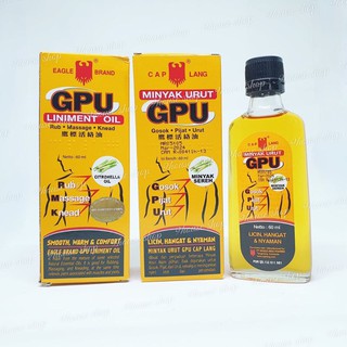 Dầu xoa bóp MINYAK URUT GPU 60ml