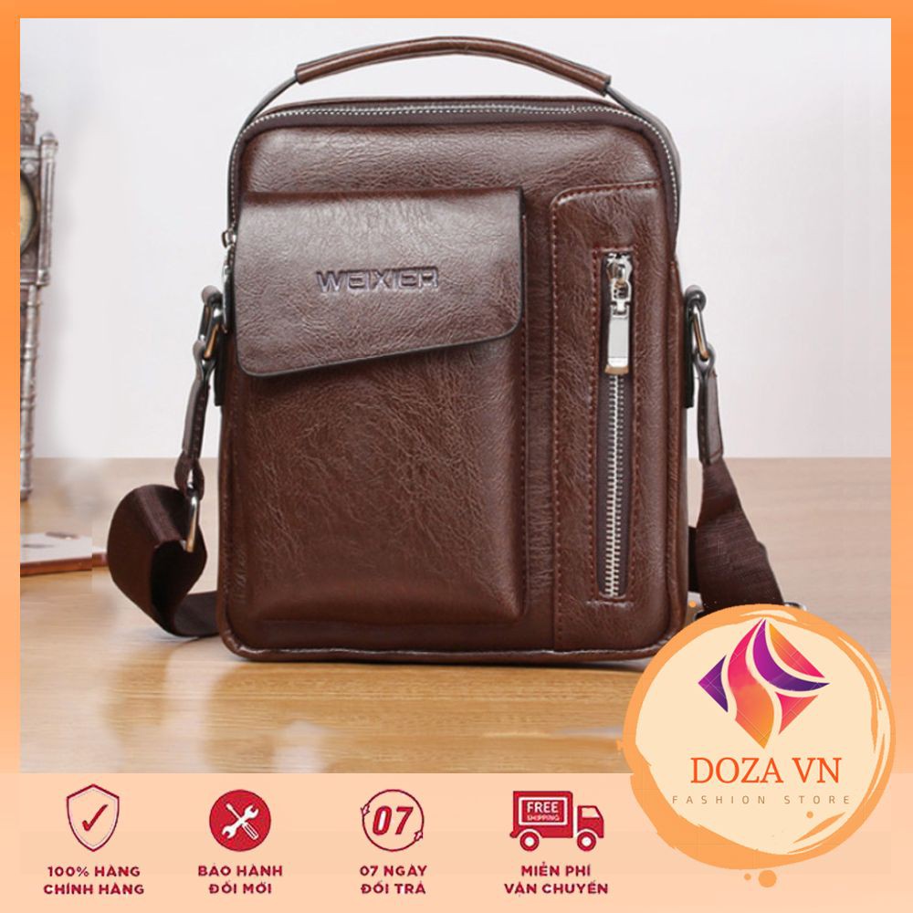 💎BH 6 THÁNG💎 TÚI ĐEO CHÉO NAM DA PU CAO CẤP WEIXIER 💎 TÚI DỰNG IPAD MINI CỰC CHẤT